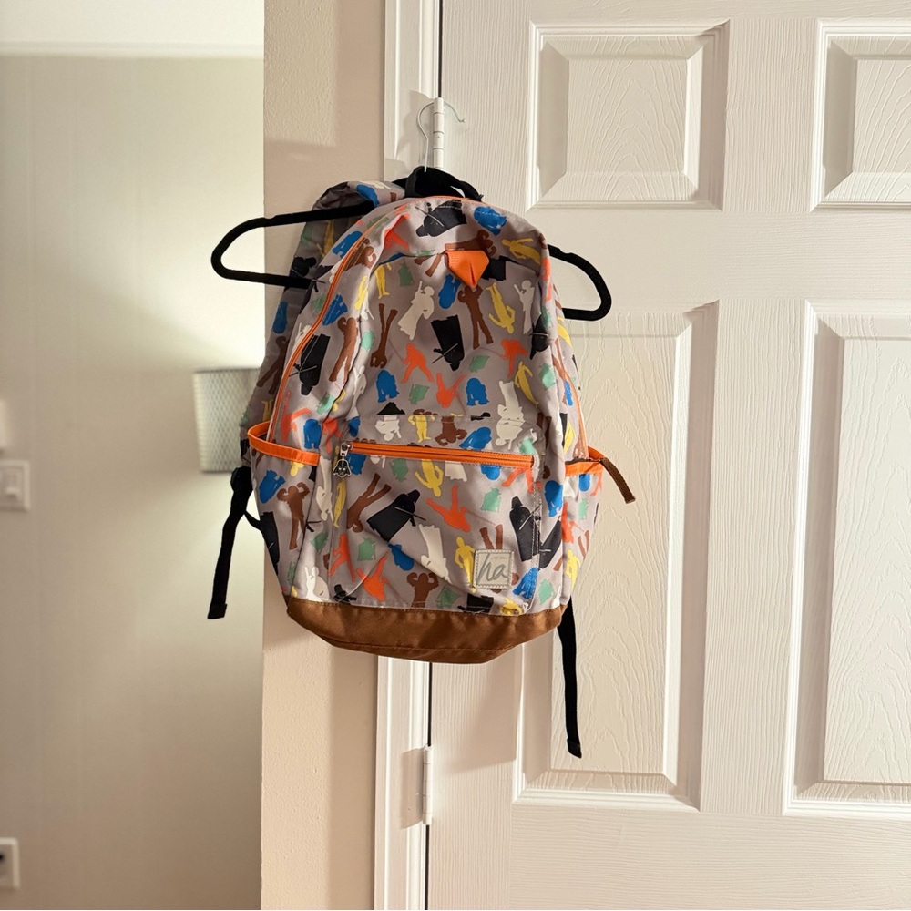 Hanna Andersson‎ x Star Wars Kids Backpack | Multicolor Print | Darth Vader Zip